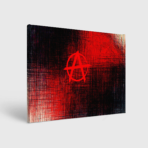 Картина прямоугольная АНАРХИЯ / 3D-принт – фото 1