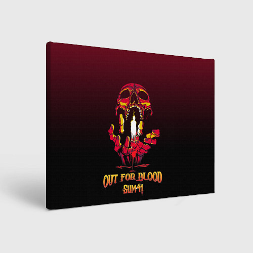 Картина прямоугольная Out for blood / 3D-принт – фото 1