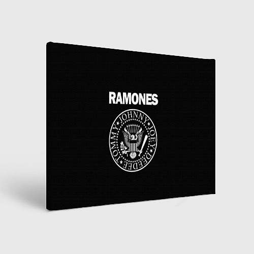 Картина прямоугольная RAMONES / 3D-принт – фото 1