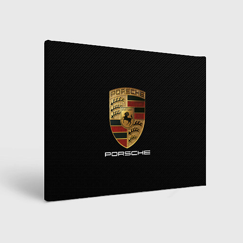 Картина прямоугольная PORSCHE / 3D-принт – фото 1