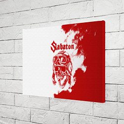 Холст прямоугольный Sabaton, цвет: 3D-принт — фото 2