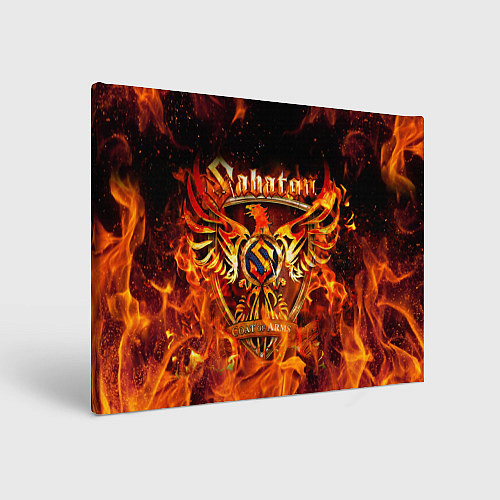 Картина прямоугольная SABATON / 3D-принт – фото 1