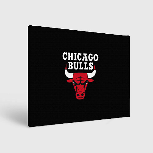 Картина прямоугольная CHICAGO BULLS / 3D-принт – фото 1