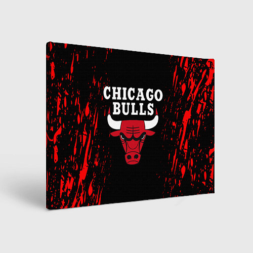 Картина прямоугольная CHICAGO BULLS / 3D-принт – фото 1