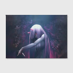Холст прямоугольный DARLING IN THE FRANXX, цвет: 3D-принт — фото 2