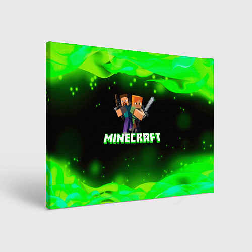 Картина прямоугольная Minecraft 1 / 3D-принт – фото 1