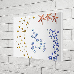 Холст прямоугольный Звёзды, цвет: 3D-принт — фото 2