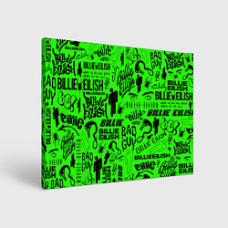 Картина прямоугольная BILLIE EILISH БИЛЛИ АЙЛИШ