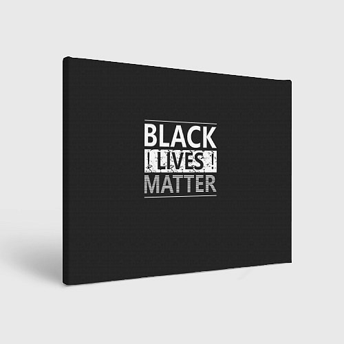 Картина прямоугольная Black lives matter Z / 3D-принт – фото 1