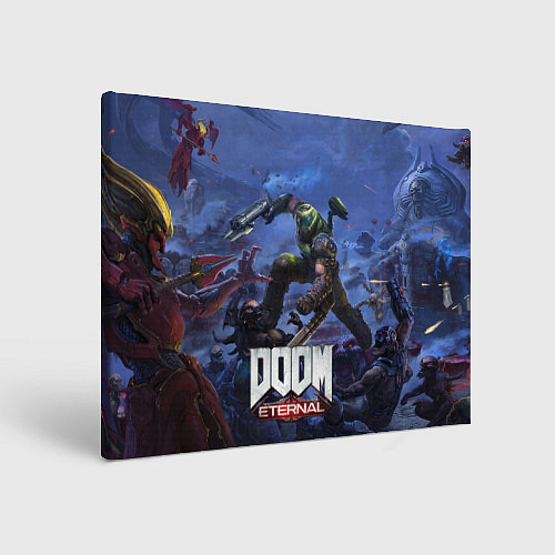 Картина прямоугольная Doom Eternal The Ancient Gods / 3D-принт – фото 1