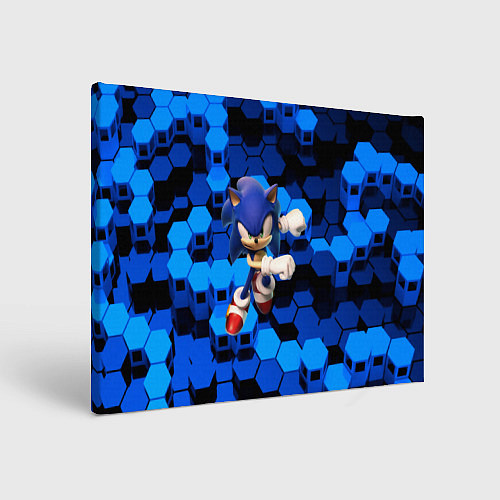 Картина прямоугольная Sonic / 3D-принт – фото 1