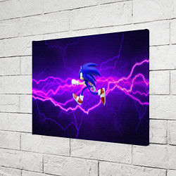 Холст прямоугольный Sonic Storm, цвет: 3D-принт — фото 2