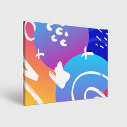 Холст прямоугольный Градация цвета, цвет: 3D-принт