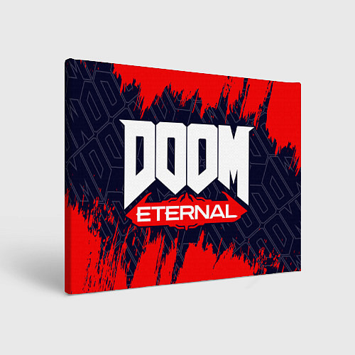 Картина прямоугольная DOOM ETERNAL ДУМ ЭТЕРНАЛ / 3D-принт – фото 1