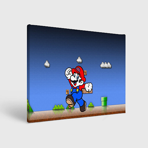 Картина прямоугольная Mario / 3D-принт – фото 1