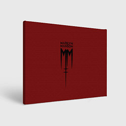 Картина прямоугольная Marilyn Manson