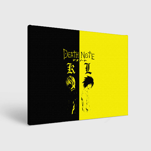 Картина прямоугольная Death Note / 3D-принт – фото 1
