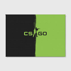 Холст прямоугольный CS GO, цвет: 3D-принт — фото 2