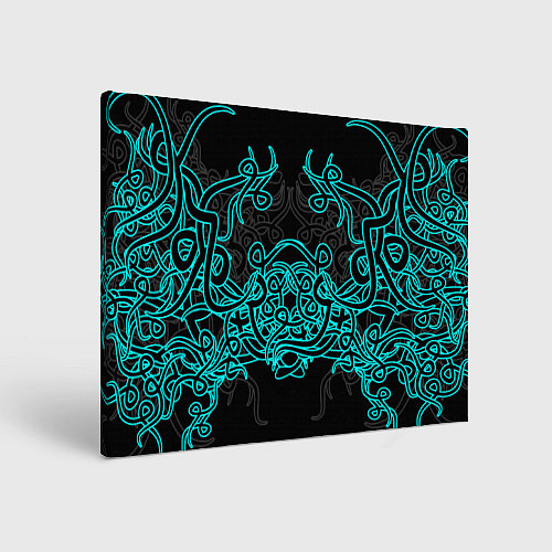 Картина прямоугольная Узоры магия / 3D-принт – фото 1