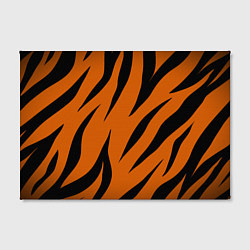 Холст прямоугольный Текстура тигра, цвет: 3D-принт — фото 2