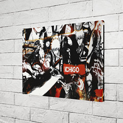 Холст прямоугольный Bleach Блич Ичиго Курасаки, цвет: 3D-принт — фото 2