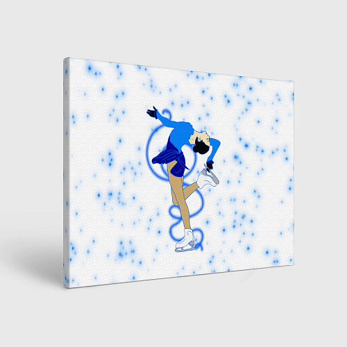 Картина прямоугольная Фигурное катание / 3D-принт – фото 1