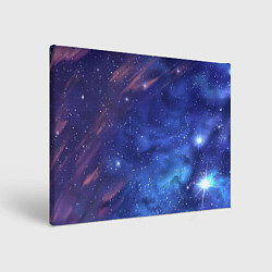 Холст прямоугольный Звёздное небо, цвет: 3D-принт