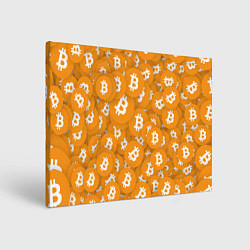 Картина прямоугольная Я БИТКОИН I AM BITCOIN