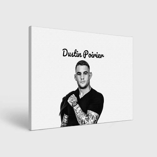Картина прямоугольная Dustin Poirier / 3D-принт – фото 1