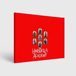 Холст прямоугольный Академия амбрелла, цвет: 3D-принт
