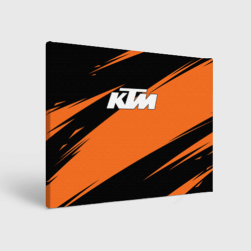 Картина прямоугольная KTM КТМ / 3D-принт – фото 1