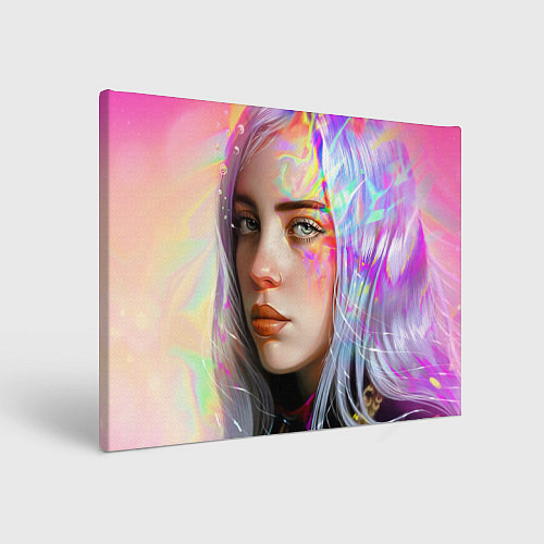 Картина прямоугольная Billie Eilish / 3D-принт – фото 1