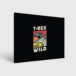 Картина прямоугольная T-rex Wild