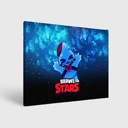 Холст прямоугольный Сквик Squeak Brawl Stars, цвет: 3D-принт