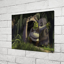 Холст прямоугольный Shrek: Somebody Once Told Me, цвет: 3D-принт — фото 2