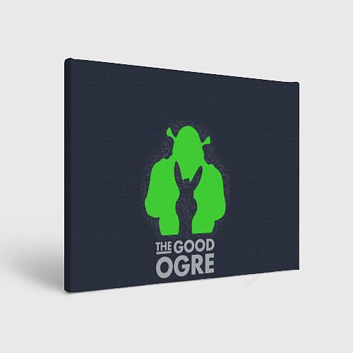 Картина прямоугольная Shrek: Im good ogre / 3D-принт – фото 1