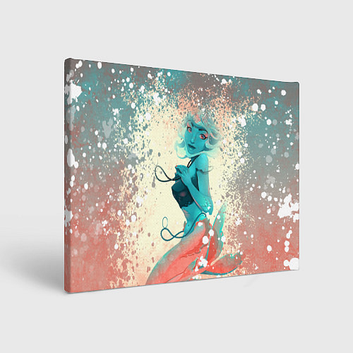 Картина прямоугольная Русалочка Mermaid Z / 3D-принт – фото 1