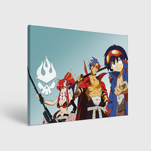 Картина прямоугольная Gurren Lagann Kamina Simon / 3D-принт – фото 1