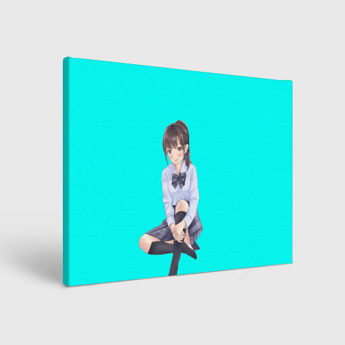 Картина прямоугольная Anime girl / 3D-принт – фото 1