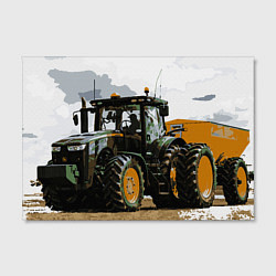 Холст прямоугольный JOHN DEERE I Джон Дир!, цвет: 3D-принт — фото 2