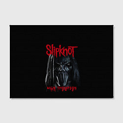 Холст прямоугольный MICK THOMPSON SLIPKNOT СЛИПКНОТ Z, цвет: 3D-принт — фото 2