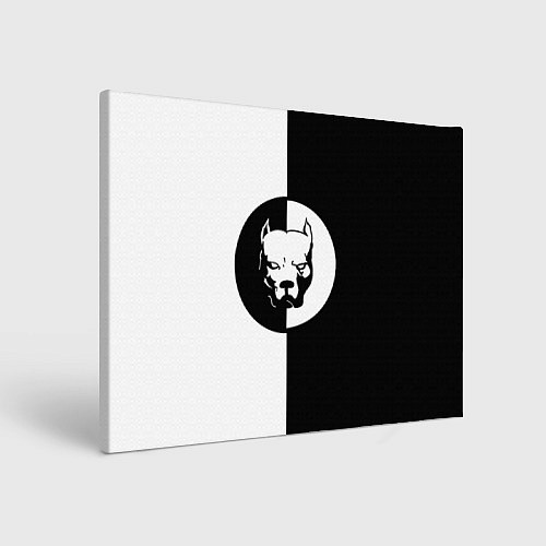 Картина прямоугольная PITBULL SYNDICATE ПИТБУЛЬ СИ / 3D-принт – фото 1