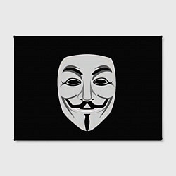 Холст прямоугольный Guy Fawkes, цвет: 3D-принт — фото 2