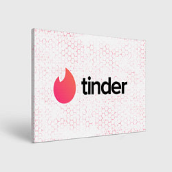 Холст прямоугольный Tinder - Honeycomb, цвет: 3D-принт