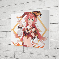 Холст прямоугольный Янь Фэй, цвет: 3D-принт — фото 2