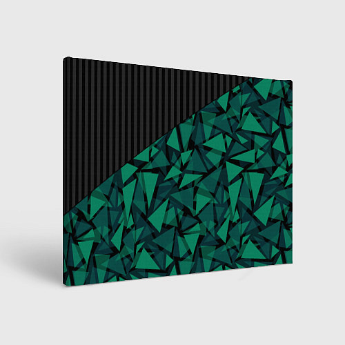 Картина прямоугольная Геометрический узор / 3D-принт – фото 1