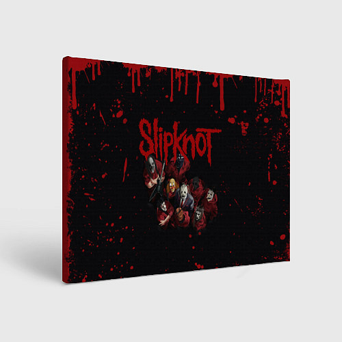 Картина прямоугольная SLIPKNOT СЛИПКНОТ Z / 3D-принт – фото 1