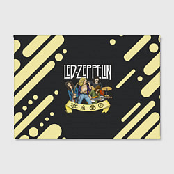 Холст прямоугольный LED ZEPPELIN ЛЕД ЗЕППЕЛИН Z, цвет: 3D-принт — фото 2