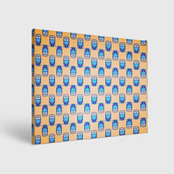 Картина прямоугольная Сгущенка паттерн