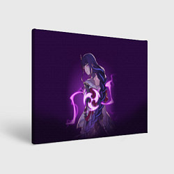 Холст прямоугольный БААЛ BAAL ГЕНШИН, цвет: 3D-принт